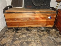 Cedar Hope Chest (39" x 19" x 17") *missing 1 leg