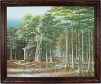 ROBERT BUTLER FLORIDA HIGHWAYMEN SHACK IN WOODS