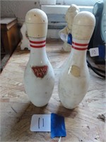 2 Avon Bowling Pin Empty Bottles