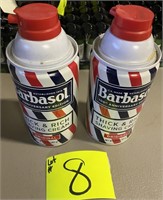 2-10oz Barbasol shaving cream