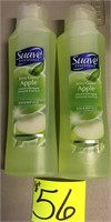 2-12oz Suave green apple shampoo