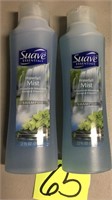 2-12oz Suave waterfall Mist shampoo