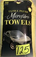 36pk Ultra plush Microfibre Towels