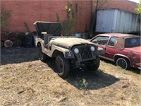 1953 M38A1 Jeep - Part Jeep Only - No Radiator
