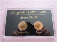 2005 Satin Finish Sacagawea Dollars Proofs