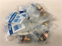 10 New Bags Pex Waterline 3/4" Coupling w/Rings