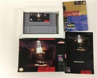 Super Nintendo Frankenstein Game w/Box & Inserts