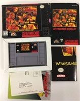 Super Nintendo WWF Raw Game w/Box & Inserts