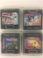 4 Sega Game Gear Games