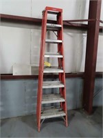 (3) 8' Fiberglass Step Ladders