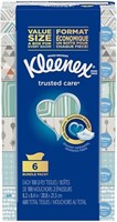 Kleenex Facial Tissues, 6 boxes, 600 count total
