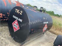Metal Gasoline Tank, 76 IN X 54 IN