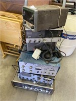 Large Lot of Vintage Radio Equipment