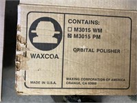 Waxco Polisher with New Bonnets
