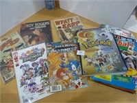 Comics / Sports Books / Pokémon Book