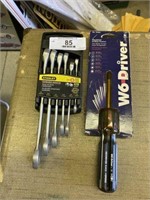 Stanley Wrench Set and Hex Driver