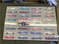 Corvette Poster 1953 - 1986