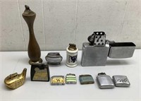 Assorted table & pocket lighters "A"  Some