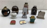 Assorted table & pocket lighters "B" Some