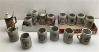 *LPO* (18) assorted advertising beer mugs Most