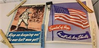 2 world war II era posters