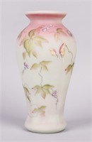 Fenton Limited Edition Lotus Mist Burmese Vase