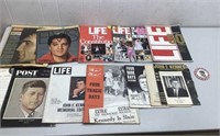 JFK & Elvis collectibles & others