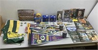 Lg lot of GB Packer collectibles as pictured