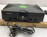 XBox video game console  Powered up  Not play
