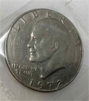 1972 Liberty Eisenhower One Dollar
