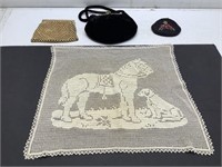 VTG Women’s Purses & Crocheted Horse and Dog