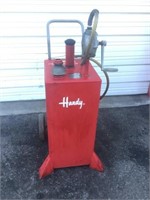 Gasoline Fuel Caddy w/Pump