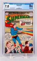 Vintage #125 Superman Comic Book CGC 7.0