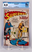Vintage #118 Superman Comic Book CGC 4.0