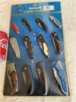 New Maxam Knife Set