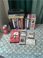VHS Tapes, Cassette Tapes