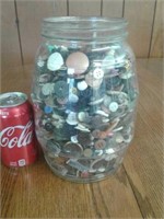 Jar Full of Buttons