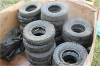 BOX OF 35 MISC. TIRES