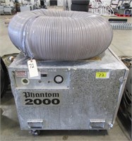 Phantom 2000 Negative Air Machine