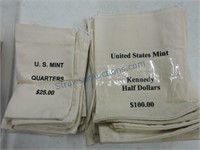 45 US Mint canvas bags