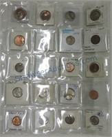Page of 20 error coins