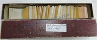 Box of 163 Mercury dimes 1917-45