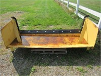 7' Sno Pusher Skid Steer Attachment
