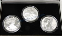 2006 American Eagle silver coin set with