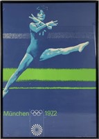 Munich Olympics 1972 - Gymnastics Poster