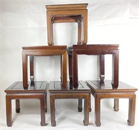 (6) Vintage Small Coffee Tables