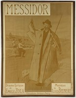 Antique Messidor Poster by Etienne Moreau-Nelaton