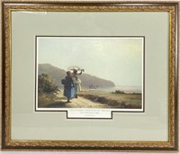 Camille Pissarro Framed And Matted Print