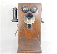 Antique Leich Electric Co Telephone