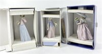 (3) Lladro Figurines New In Boxes